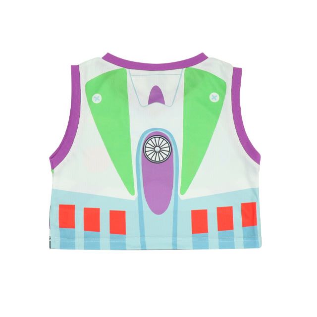 【ベビードール】バズ 親子お揃い なりきるベスト&times;キャラクターTシャツ 2点セット 0395K / バズライトイヤー トイ・ストーリー ベビーサイズ キッズ リンクコーデ ペアルック 親子コーデ トップス 半袖 クルーネック カットソー コーデセット コスプレ