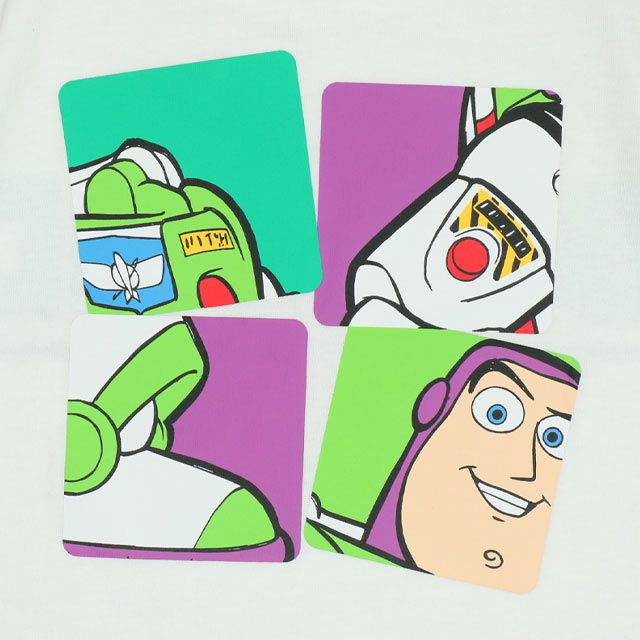 【ベビードール】バズ 親子お揃い なりきるベスト&times;キャラクターTシャツ 2点セット 0395K / バズライトイヤー トイ・ストーリー ベビーサイズ キッズ リンクコーデ ペアルック 親子コーデ トップス 半袖 クルーネック カットソー コーデセット コスプレ