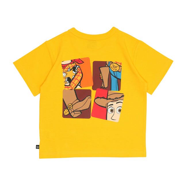 【ベビードール】ウッディ 親子お揃い なりきるベスト&times;キャラクターTシャツ 2点セット 0395K / トイ・ストーリー ベビーサイズ キッズ リンクコーデ ペアルック 親子コーデ トップス 半袖 クルーネック カットソー コーデセット コスプレ