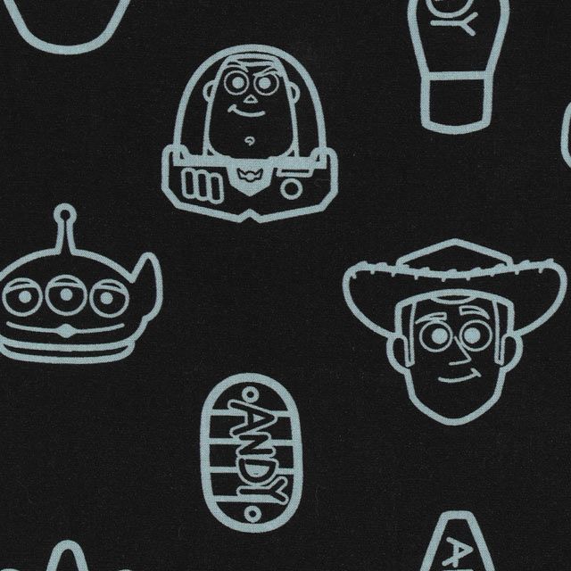 【ベビードール】親子お揃い トイ・ストーリー 総柄半袖シャツ 0399K （ボトムス別売り） / ベビーサイズ キッズ リンクコーデ ペアルック 親子コーデ トップス 羽織り 半袖 開襟 オープンカラー 配色ボタン レーヨン素材 セットアップアイテム