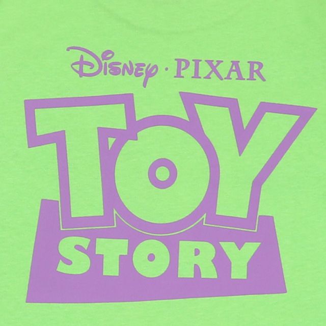 【ベビードール】バズ 親子お揃い 蓄光キャラクターTシャツ 0400K / トイ・ストーリー ベビーサイズ キッズ リンクコーデ ペアルック 親子コーデ トップス 半袖 クルーネック カットソー 暗いところで光る 天竺素材