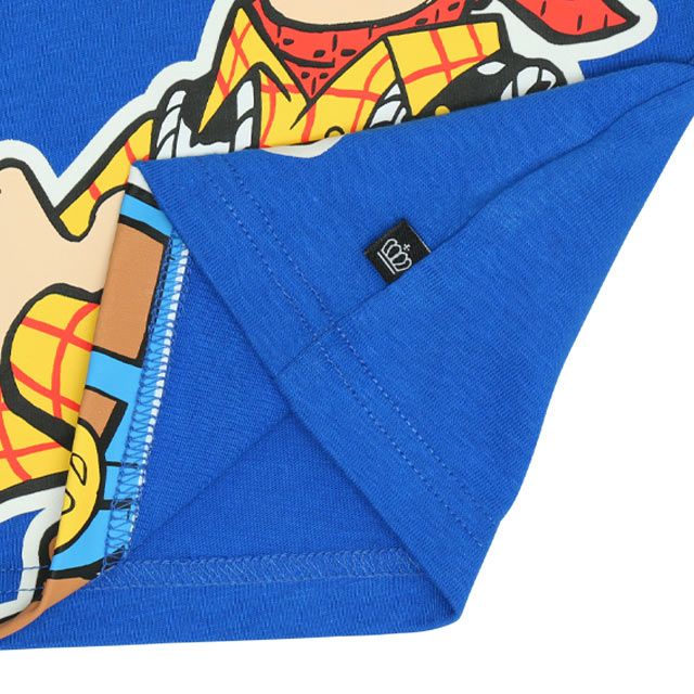 【ベビードール】リトルグリーンメン 親子お揃い 蓄光キャラクターTシャツ 0400K / トイ・ストーリー ベビーサイズ キッズ リンクコーデ ペアルック 親子コーデ トップス 半袖 クルーネック カットソー 暗いところで光る 天竺素材