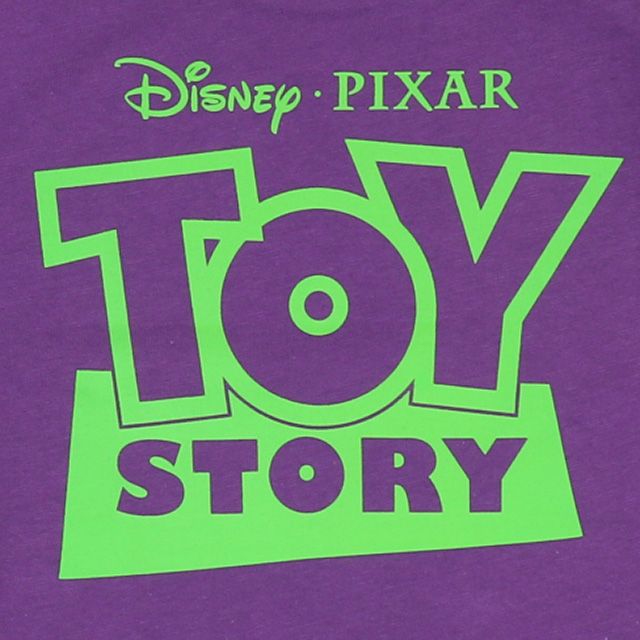 【ベビードール】リトルグリーンメン 親子お揃い 蓄光キャラクターTシャツ 0400K / トイ・ストーリー ベビーサイズ キッズ リンクコーデ ペアルック 親子コーデ トップス 半袖 クルーネック カットソー 暗いところで光る 天竺素材