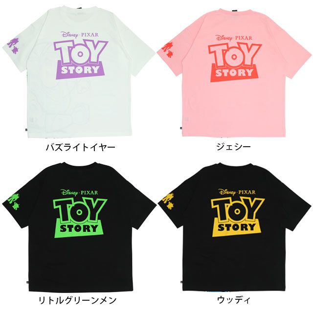 【ベビードール】ジェシー 親子お揃い 蓄光キャラクターTシャツ 0400A / トイ・ストーリー 大人 ユニセックス 男女兼用 リンクコーデ ペアルック 親子コーデ トップス 半袖 クルーネック カットソー 暗いところで光る 天竺素材