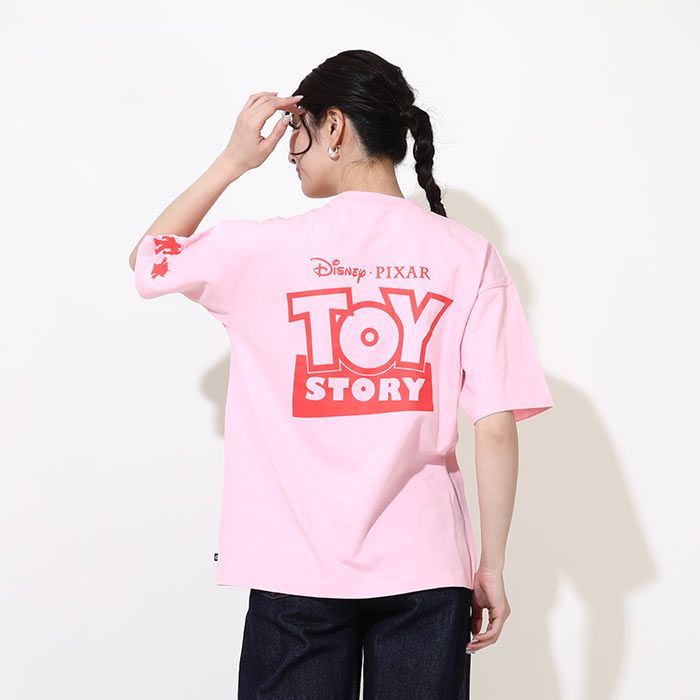 【ベビードール】ジェシー 親子お揃い 蓄光キャラクターTシャツ 0400A / トイ・ストーリー 大人 ユニセックス 男女兼用 リンクコーデ ペアルック 親子コーデ トップス 半袖 クルーネック カットソー 暗いところで光る 天竺素材