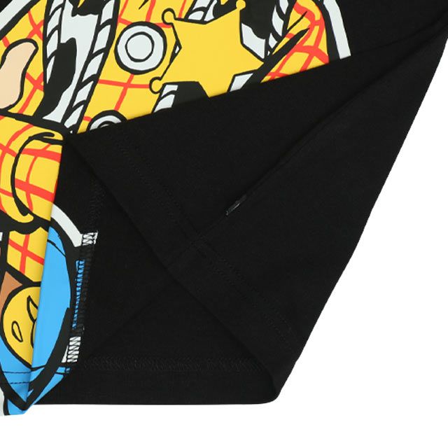 【ベビードール】リトルグリーンメン 親子お揃い 蓄光キャラクターTシャツ 0400A / トイ・ストーリー 大人 ユニセックス 男女兼用 リンクコーデ ペアルック 親子コーデ トップス 半袖 クルーネック カットソー 暗いところで光る 天竺素材