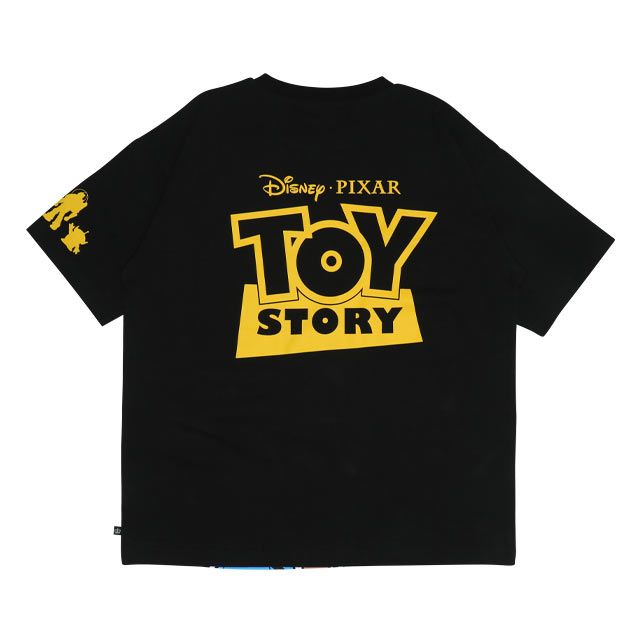 【ベビードール】ウッディ 親子お揃い 蓄光キャラクターTシャツ 0400A / トイ・ストーリー 大人 ユニセックス 男女兼用 リンクコーデ ペアルック 親子コーデ トップス 半袖 クルーネック カットソー 暗いところで光る 天竺素材