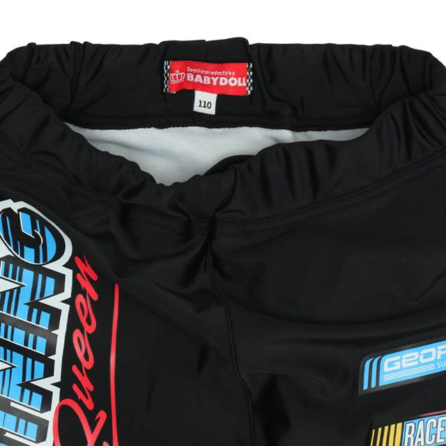 【ベビードール】カーズ 水着ハーフパンツ 0436K (トップス別売り) / ライトニング・マックィーン ベビーサイズ キッズ スイムウェア 水着 ボトムス 半ズボン 速乾 縦横伸縮 インナーパンツ付 ウエスト総ゴム スピンドル有り セットアップ対応商品