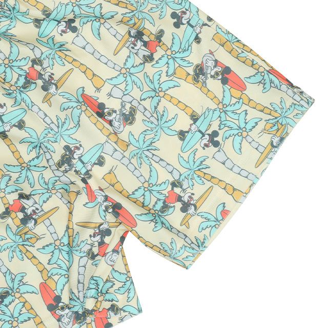 【ベビードール】ミッキー 水着ハーフパンツ 0439K (トップス別売り) / ベビーサイズ キッズ スイムウェア 水着 ボトムス 半ズボン 速乾 縦横伸縮 インナーパンツ付 ウエスト総ゴム スピンドル有り セットアップ対応商品