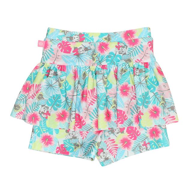 【ベビードール】ミニー セパレート水着 0440K / ベビーサイズ キッズ スイムウェア 水着 セパレート 上下セット ヘアバンド付き 3点セット 速乾 やわらか 楽ちん 【hg】