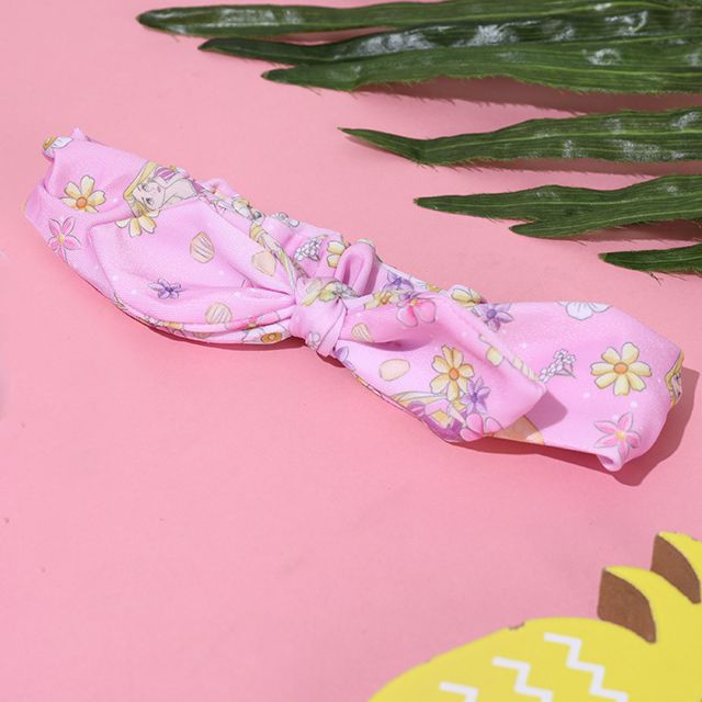 【ベビードール】ラプンツェル プリンセス水着 0442K / ベビーサイズ キッズ スイムウェア 水着 ワンピース ヘアバンド付き 2点セット 速乾 やわらか 楽ちん 【hg】