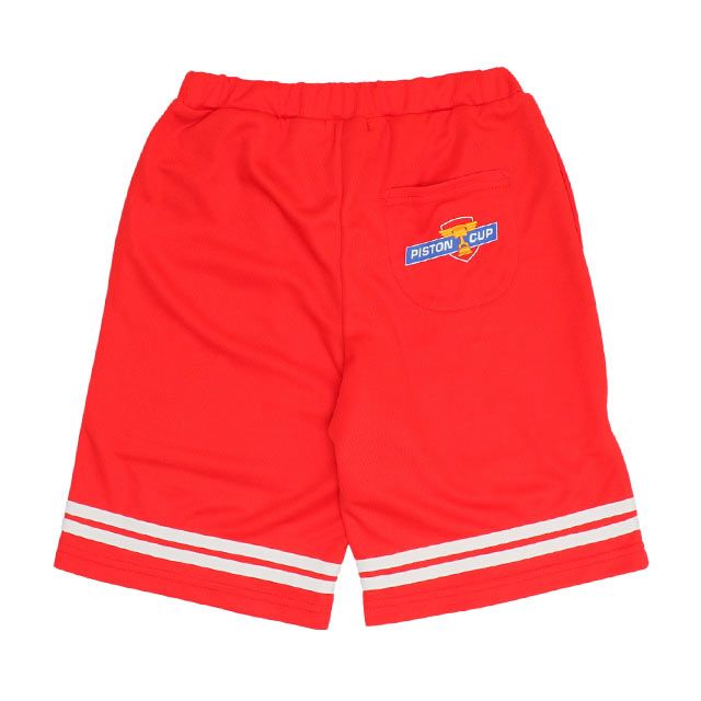 【ベビードール】カーズ Tシャツ&ハーフパンツ 2点セット 0462K / マックィーン ベビーサイズ キッズ トップス ボトムス 半袖 半ズボン ウエスト総ゴム ゴム穴付 メッシュ素材 速乾 上下セットアップ コーデセット