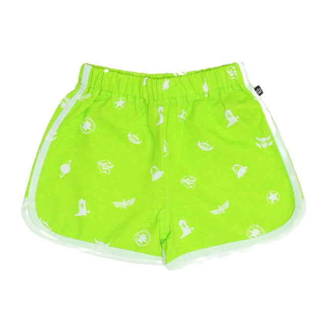 【ベビードール】バズ Tシャツ&ハーフパンツ 2点セット 0464K / トイ・ストーリー ベビーサイズ キッズ トップス ボトムス 半袖 短パン ショートパンツ 半ズボン ウエスト総ゴム ゴム穴付 上下セットアップ コーデセット