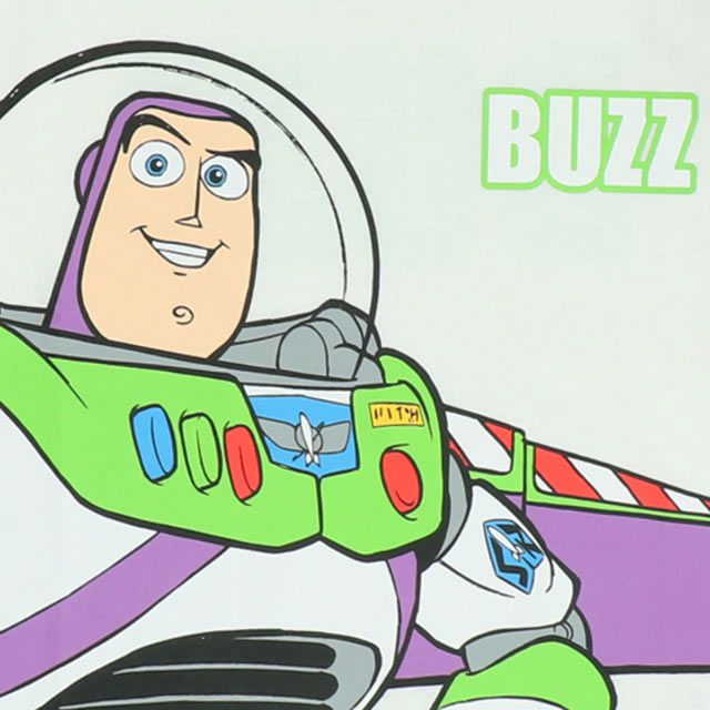 【ベビードール】バズ Tシャツ&ハーフパンツ 2点セット 0464K / トイ・ストーリー ベビーサイズ キッズ トップス ボトムス 半袖 短パン ショートパンツ 半ズボン ウエスト総ゴム ゴム穴付 上下セットアップ コーデセット