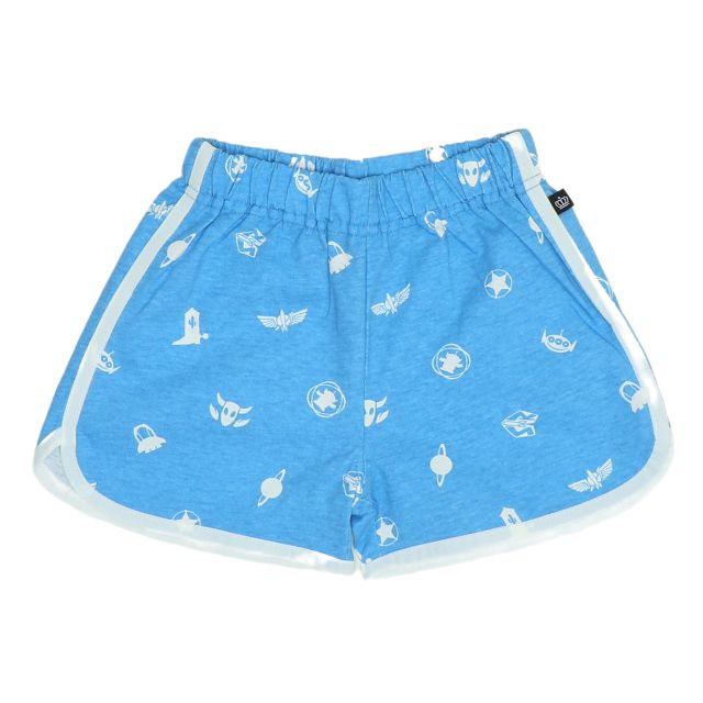 【ベビードール】リトルグリーンメン Tシャツ&ハーフパンツ 2点セット 0464K / トイ・ストーリー ベビーサイズ キッズ トップス ボトムス 半袖 短パン ショートパンツ 半ズボン ウエスト総ゴム ゴム穴付 上下セットアップ コーデセット