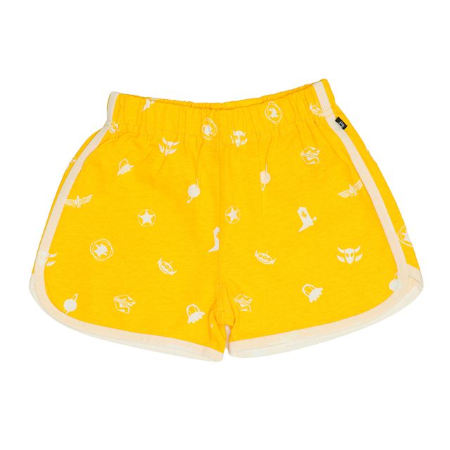 【ベビードール】ウッディ Tシャツ&ハーフパンツ 2点セット 0464K / トイ・ストーリー ベビーサイズ キッズ トップス ボトムス 半袖 短パン ショートパンツ 半ズボン ウエスト総ゴム ゴム穴付 上下セットアップ コーデセット