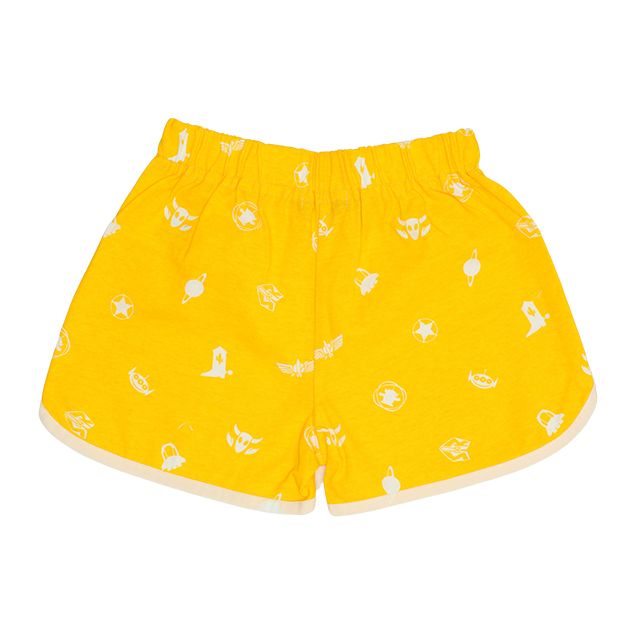 【ベビードール】ウッディ Tシャツ&ハーフパンツ 2点セット 0464K / トイ・ストーリー ベビーサイズ キッズ トップス ボトムス 半袖 短パン ショートパンツ 半ズボン ウエスト総ゴム ゴム穴付 上下セットアップ コーデセット