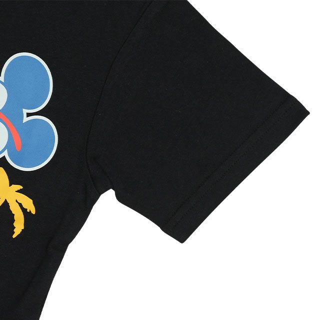 【ベビードール】親子お揃い ウォーターマジックキャラクターTシャツ 0465K / 水に濡れると柄が浮き出る ミッキー ドナルド ベビーサイズ キッズ リンクコーデ ペアルック 親子コーデ トップス 半袖 天竺素材