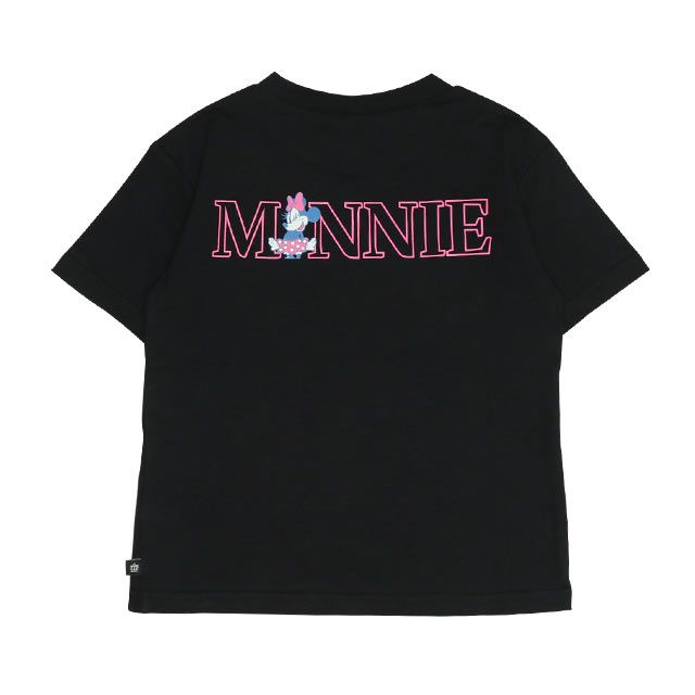 【ベビードール】親子お揃い ウォーターマジックキャラクターTシャツ 0465K / 水に濡れると柄が浮き出る ミニー デイジー ベビーサイズ キッズ リンクコーデ ペアルック 親子コーデ トップス 半袖 天竺素材