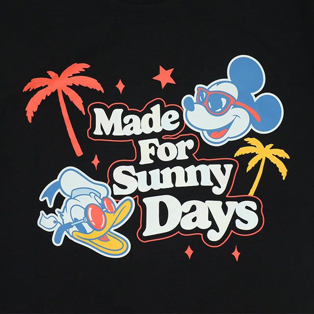 【ベビードール】親子お揃い ウォーターマジックキャラクターTシャツ 0465A / 水に濡れると柄が浮き出る ミッキー ドナルド 大人 ユニセックス 男女兼用 リンクコーデ ペアルック 親子コーデ トップス 半袖 天竺素材