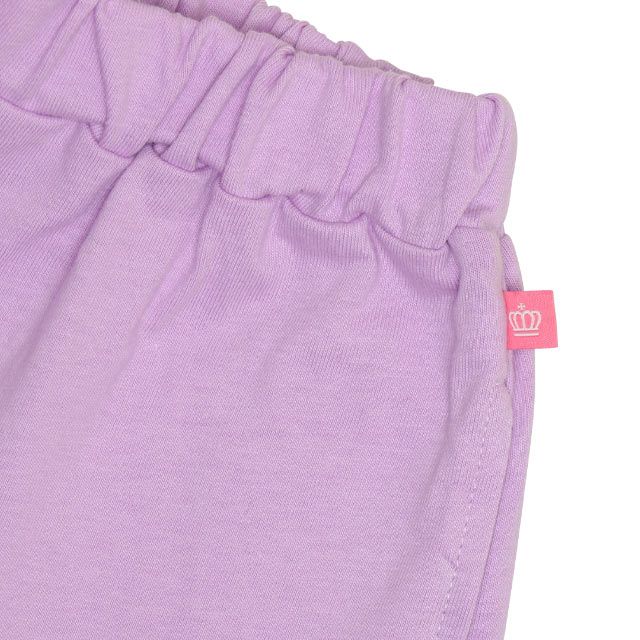 【ベビードール】ミニー デイジー フリルチュニック&ショートパンツ 2点セット 0472K / ベビーサイズ キッズ トップス ボトムス 半袖 短パン ショートパンツ 半ズボン ウエスト総ゴム ゴム穴付 上下セットアップ コーデセット