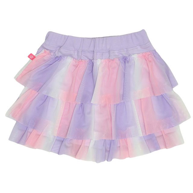 【ベビードール】ラプンツェル プリンセス / Tシャツ&フリルショートパンツ 2点セット 0474K / キッズ トップス ボトムス 半袖 短パン ショートパンツ 半ズボン ウエスト総ゴム ゴム穴付 上下セットアップ コーデセット