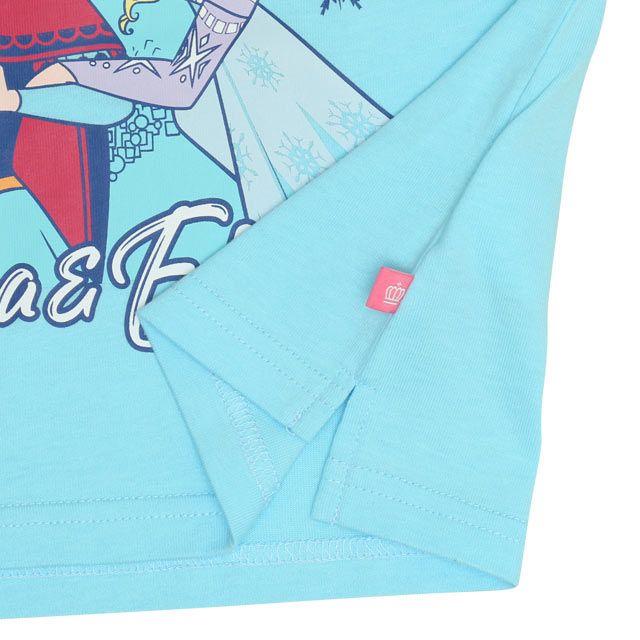 【ベビードール】ラプンツェル プリンセス / Tシャツ&フリルショートパンツ 2点セット 0474K / キッズ トップス ボトムス 半袖 短パン ショートパンツ 半ズボン ウエスト総ゴム ゴム穴付 上下セットアップ コーデセット