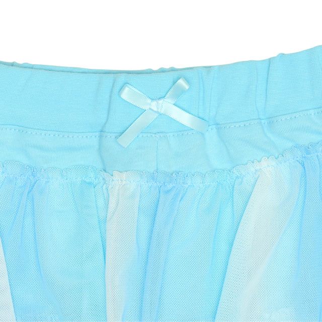 【ベビードール】ラプンツェル プリンセス / Tシャツ&フリルショートパンツ 2点セット 0474K / キッズ トップス ボトムス 半袖 短パン ショートパンツ 半ズボン ウエスト総ゴム ゴム穴付 上下セットアップ コーデセット