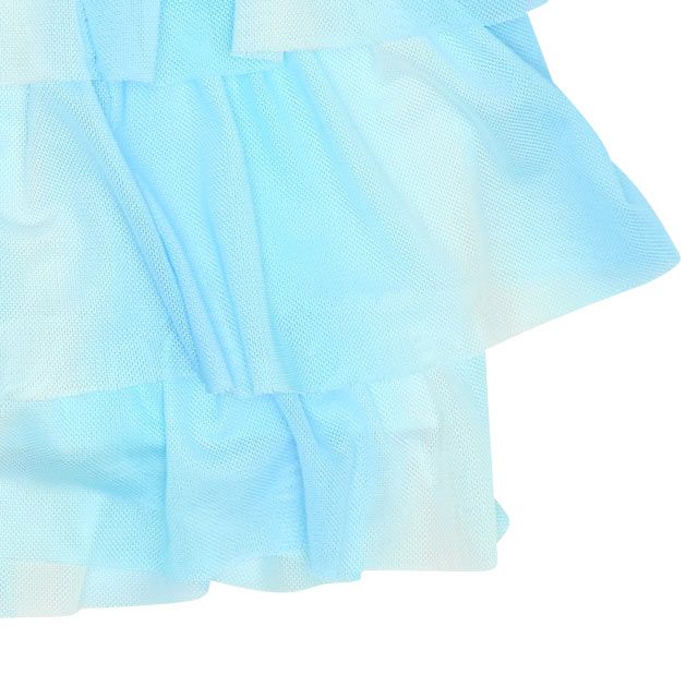 【ベビードール】アリエル プリンセス / Tシャツ&フリルショートパンツ 2点セット 0474K / キッズ トップス ボトムス 半袖 短パン ショートパンツ 半ズボン ウエスト総ゴム ゴム穴付 上下セットアップ コーデセット