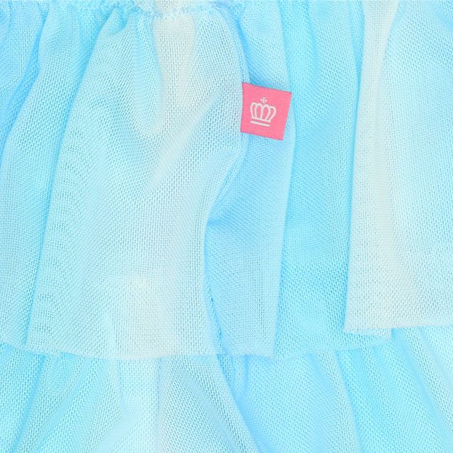 【ベビードール】アリエル プリンセス / Tシャツ&フリルショートパンツ 2点セット 0474K / キッズ トップス ボトムス 半袖 短パン ショートパンツ 半ズボン ウエスト総ゴム ゴム穴付 上下セットアップ コーデセット