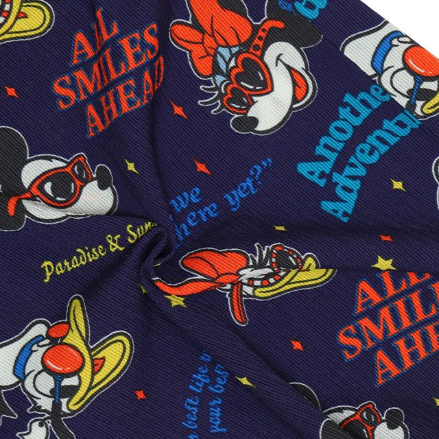 【ベビードール】親子お揃い リゾート総柄シャツ 0479K （ボトムス別売） / ミッキー ミニー デイジー ドナルド ベビーサイズ キッズ リンクコーデ ペアルック 親子コーデ トップス 羽織 半袖 開襟シャツ セットアップコーデ