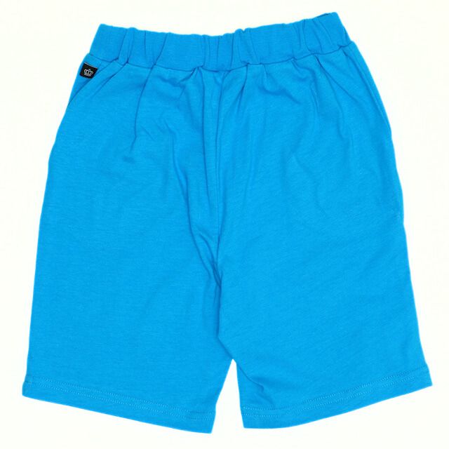 【ベビードール】スティッチ 総柄 Tシャツ&ハーフパンツ 2点セット 0482K / ベビーサイズ キッズ トップス ボトムス 半袖 短パン 半ズボン ウエスト総ゴム ゴム穴付 上下セットアップ コーデセット