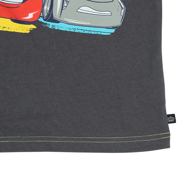 【ベビードール】カーズ ヴィンテージ風Tシャツ 0511K / マックィーン ジャクソン・ストーム ベビーサイズ キッズ トップス 半袖 クルーネック カットソー