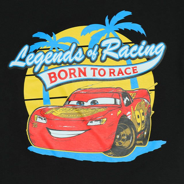 【ベビードール】カーズ サーフTシャツ 0512K / マックィーン ベビーサイズ キッズ トップス 半袖 クルーネック カットソー