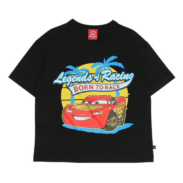 【ベビードール】カーズ サーフTシャツ 0512K / マックィーン ベビーサイズ キッズ トップス 半袖 クルーネック カットソー