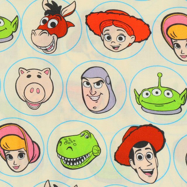 【ベビードール】トイ・ストーリー 総柄シャツ 0518K / ベビーサイズ キッズ トップス 半袖 シャツ オープンカラー 開襟 羽織り