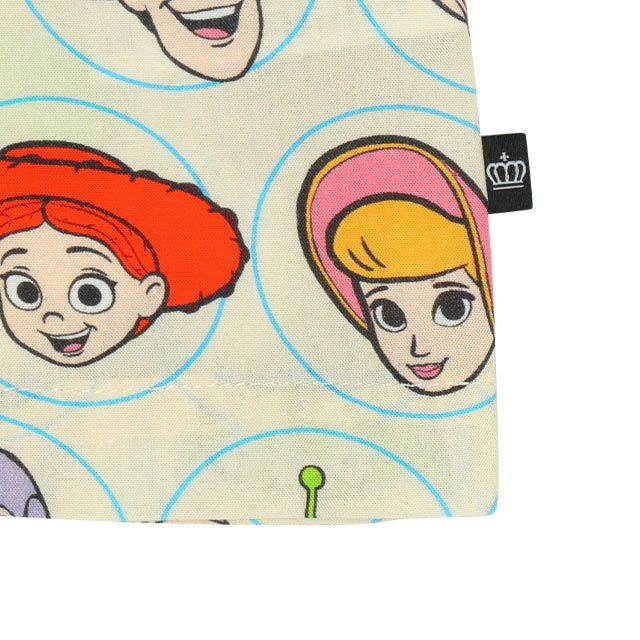 【ベビードール】トイ・ストーリー 総柄シャツ 0518K / ベビーサイズ キッズ トップス 半袖 シャツ オープンカラー 開襟 羽織り