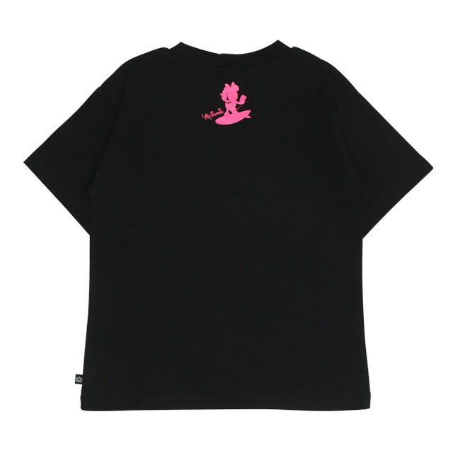 【ベビードール】ミニー 親子お揃い サーフTシャツ 0539K / ベビーサイズ キッズ リンクコーデ ペアルック 親子コーデ トップス 半袖 天竺素材 リゾート