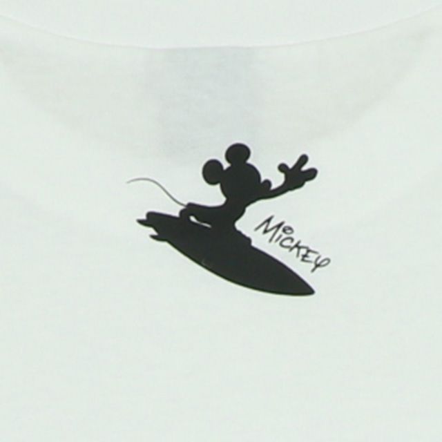 【ベビードール】ミッキー 親子お揃い サーフTシャツ 0539A / 大人 ユニセックス 男女兼用 メンズ リンクコーデ ペアルック 親子コーデ トップス 半袖 天竺素材 リゾート