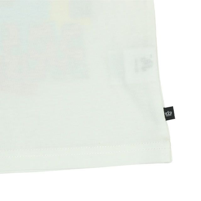 【ベビードール】ミッキー 親子お揃い バックキャラクターTシャツ 0540K / ベビーサイズ キッズ リンクコーデ ペアルック 親子コーデ トップス 半袖 天竺素材 ヒョウ柄