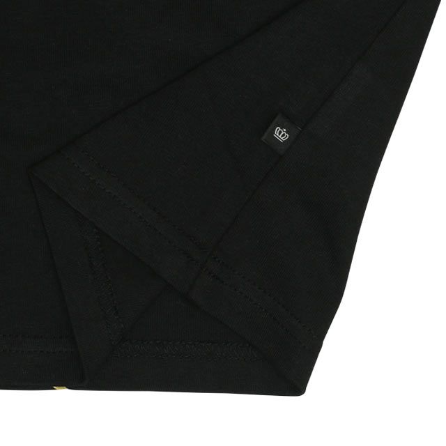 【ベビードール】ミッキー 親子お揃い 箔キャラクターTシャツ 0541A / 大人 ユニセックス 男女兼用 メンズ リンクコーデ ペアルック 親子コーデ トップス 半袖 天竺素材 ゴージャス ゴールド