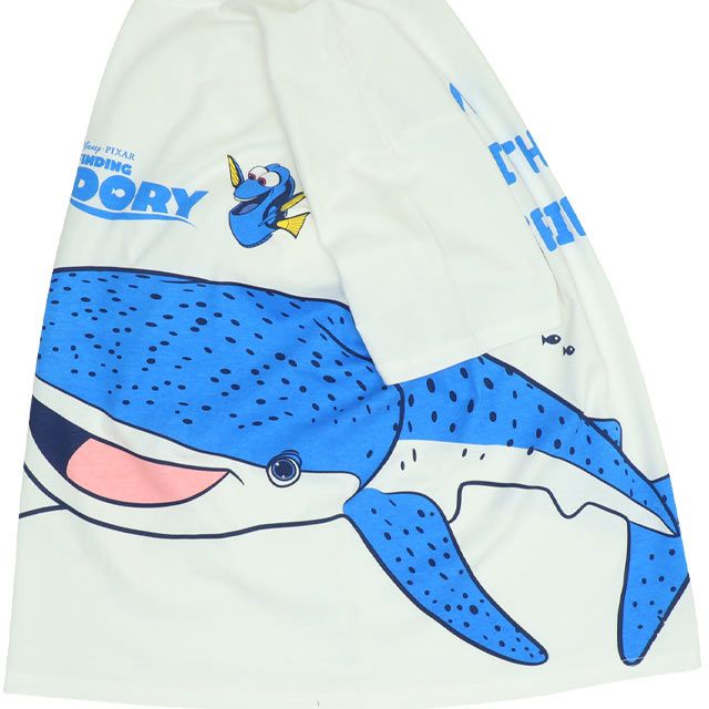 【ベビードール】親子お揃い ファインディング・ドリー 限定Tシャツ 0568A / ドリー デスティニー ニモ 大人 ユニセックス 男女兼用 リンクコーデ ペアルック 親子コーデ トップス 半袖 天竺素材