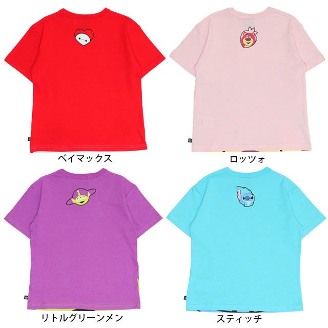 【ベビードール】リトルグリーンメン BIGキャラ Tシャツ 0573K / ベビーサイズ キッズ トップス 半袖 天竺素材 目立つ
