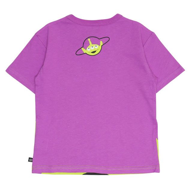 【ベビードール】リトルグリーンメン BIGキャラ Tシャツ 0573K / ベビーサイズ キッズ トップス 半袖 天竺素材 目立つ