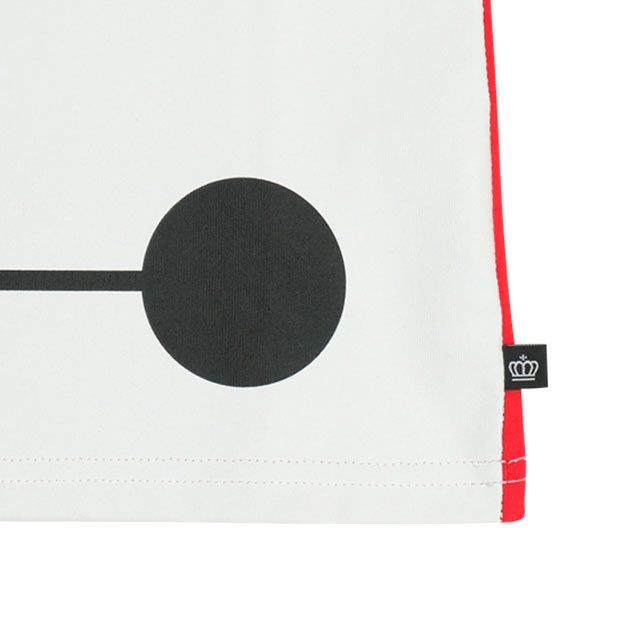 【ベビードール】スティッチ BIGキャラ Tシャツ 0573K / ベビーサイズ キッズ トップス 半袖 天竺素材 目立つ