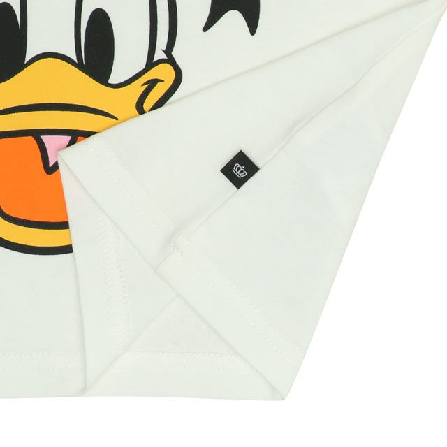 【ベビードール】ドナルド 親子お揃い グラデーションキャラクター Tシャツ 0577K / ベビーサイズ キッズ リンクコーデ ペアルック 親子コーデ トップス 半袖 天竺素材