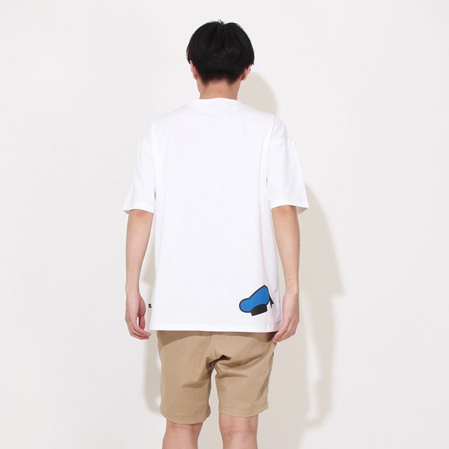 【ベビードール】ドナルド 親子お揃い グラデーションキャラクター Tシャツ 0577A / 大人 ユニセックス 男女兼用 リンクコーデ ペアルック 親子コーデ トップス 半袖 天竺素材