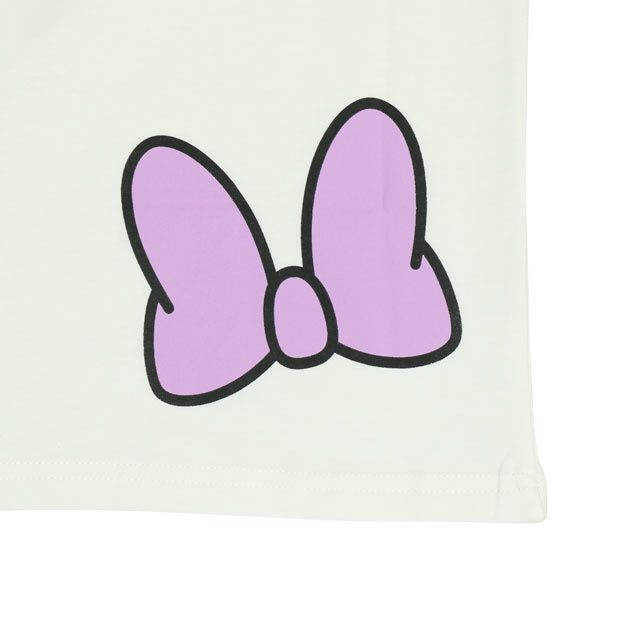 【ベビードール】デイジー 親子お揃い グラデーションキャラクター Tシャツ 0577A / 大人 ユニセックス 男女兼用 リンクコーデ ペアルック 親子コーデ トップス 半袖 天竺素材