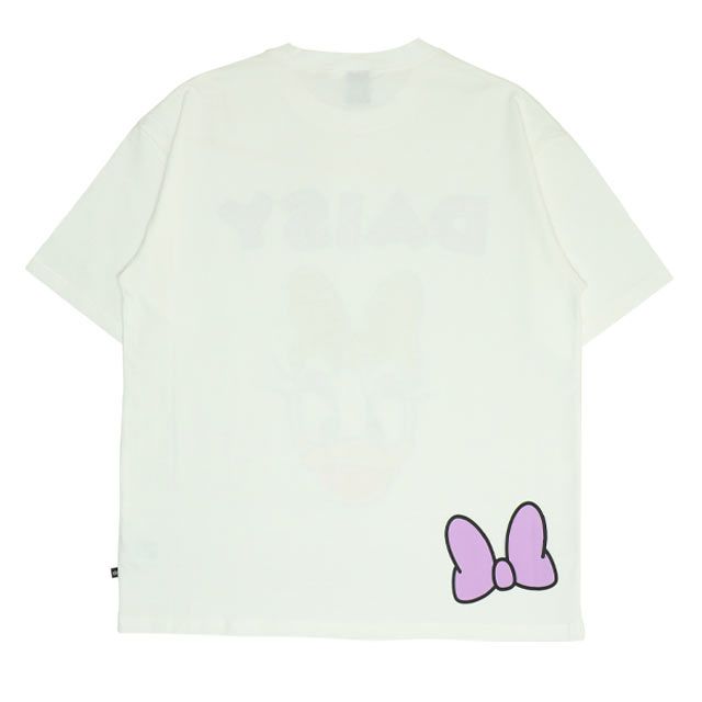 【ベビードール】デイジー 親子お揃い グラデーションキャラクター Tシャツ 0577A / 大人 ユニセックス 男女兼用 リンクコーデ ペアルック 親子コーデ トップス 半袖 天竺素材