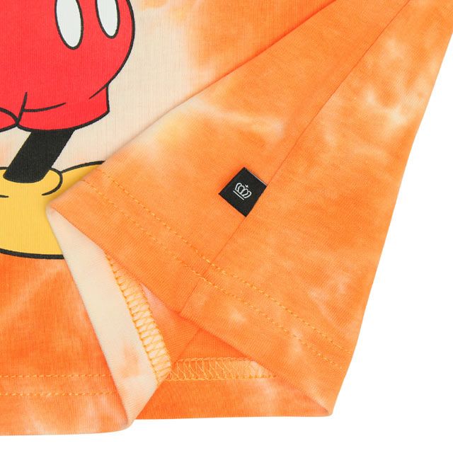 【ベビードール】ミニー タイダイキャラクター Tシャツ 0578K / ベビーサイズ キッズ トップス 半袖 天竺素材